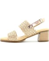 de merissell sandalia trenzada beig - salmon 990 beig - salmon