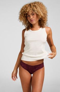 Hunkemöller Brasileña invisible Rojo