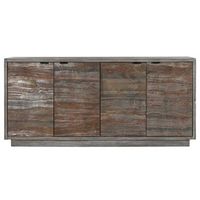 buffet mango piedra 175x40x81 gris