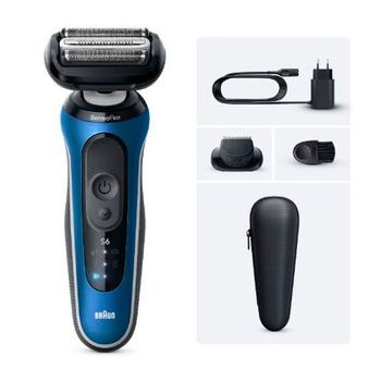 Maquina De Afeitar Series 6 Azul Braun