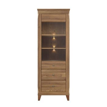 Vitrina 1 puerta paneles de aglomerado madera