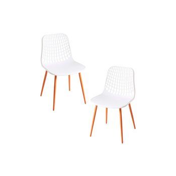 Pack 2 Sillas Riva - Blanco