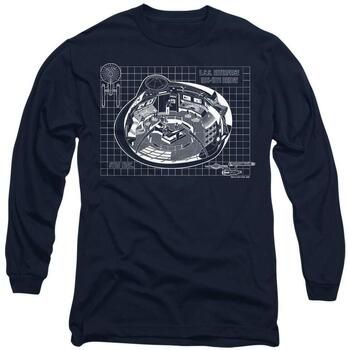 Star Trek Camiseta manga larga Bridge para hombre