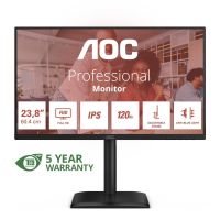 aoc 24e4u 238 led ips full hd 120hz ajuste altura freesync usb altavoces
