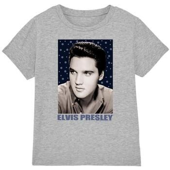 Elvis Presley Camiseta Blue Sparkle para niña