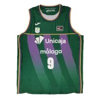 camiseta alberto diaz unicaja malaga verde liga endesa 2025-26 joma