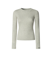 pepe jeans para mujer pl7000025 jersey carla gris s casual algodon