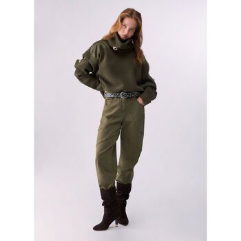 Liu Jo Pantalones Pantalones baggy en gabardina para mujer