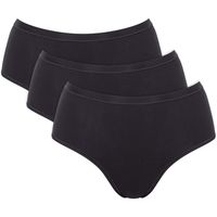 sloggi culote y bragas pack de 3 braguitas midi go daily cotton para mujer