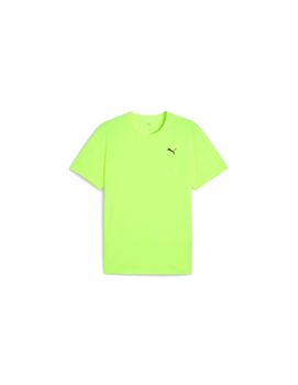 Camiseta de Fitness Puma M Tad Essentialsentials Sol,Yellow Alert, Hombre