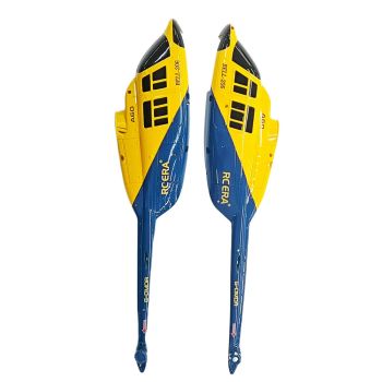 Piezas de repuesto para el helicóptero RC Bell-206 Mini ERA A60 Carcasa