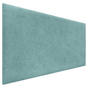 Dhome Cabecero Turquesa 100cm Acabado Toalla Soft Tapizado Liso 4cm Grosor 50cm Alto Tejido Suave Para Pared Acústicos Cabeceros Absorbentes (100cm, 4cm - 50 Al. - Turquesa)