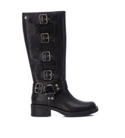 xti para mujer 14329401-negro botas 143294 negro 36 3 a 5cm cremallera casual