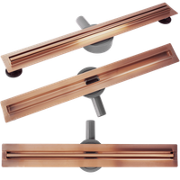 drenaje lineal rea neox slim pro 700 brush copper