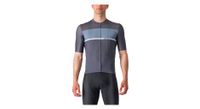 maillot de manga corta castelli tradizione azul gris