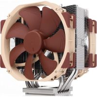 noctua nh-u14s tr5-sp6 ventilador cpu para amd threadripper y epyc 6 pipes 2x140mm marron