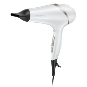 Secador de Pelo Remington Hydraluxe AC8901, 2300 W, 3 Temperaturas, 2 Velocidades, con Difusor