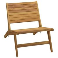 silla de jardin  silla de exterior  sillon de madera maciza de teca
