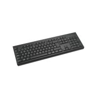 teclado inalambrico kensington kb150 eq negro qwerty espanol resistente a derrames y cifrado aes