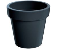 maceta de plastico lofly en color antracita 293 largo x 293 ancho x 271 alto cm