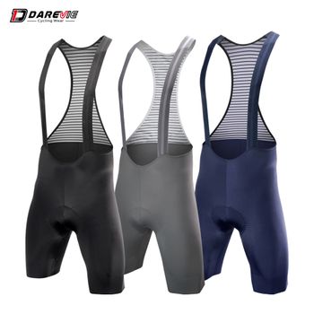 DAREVIE Culotte de Ciclismo para Hombre, Culotte de Ciclismo sin Costuras para Hombre, 6H 500KM, Culotte de Ciclismo con Tirantes para Hombre, Culotte de Ciclismo Profesional para Hombre y Mujer