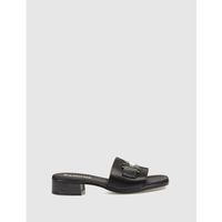 kamome sandalias sandalia rawi negro para mujer