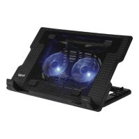 soporte para portatil iggual rp2v17a doble ventilador 2 usb 4 alturas hasta 17