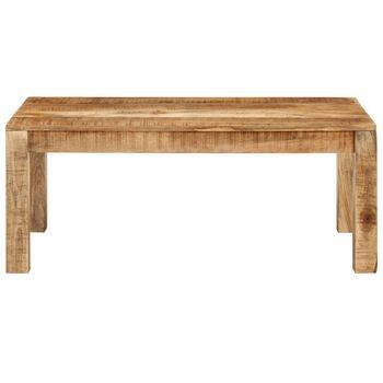 Mesa De Centro 100x55x40 Cm Madera - Marrón