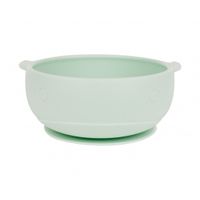 cuenco de silicona whale menta
