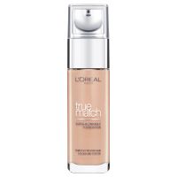 loreal paris true match liquid foundation with spf and hyaluronic acid 30ml various shades - 6n honey