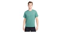 camiseta de manga corta nike running division hombre verde
