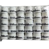 30 unidades de cinta de agarre individual wilson para raqueta de tenis y padel antideslizante para entrenamiento al aire libre banda de sudor de repuesto accesorios de badminton