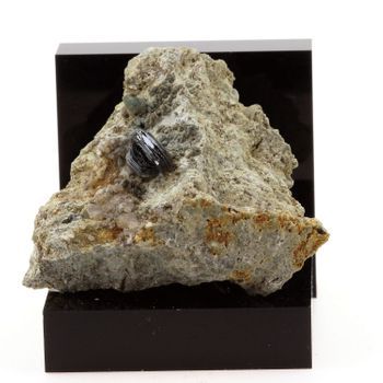 Quartz Clorito + Hematita - Piedra Natural De Francia, Los Dos Alpes, Oisans - Cristal Multicolor Con Certificado De Autenticidad Incluido - 158.8 Ct