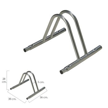 SANCO STORE - WOLFPACK LINEA PROFESIONAL Soporte Para  Bici Suelo Individual Modular