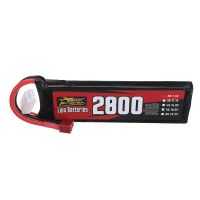 bateria zop power 74v 2800mah 100c 2s lipo t plug para coche rc