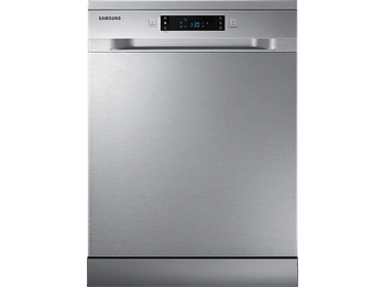 Lavavajillas - Samsung DW60A6092FS/ET, 14 servicios, 7 programas, 59.5 cm, Función Higiene, Configuración Flexible, Inox