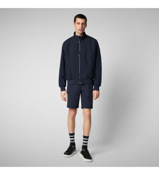 Save The Duck para hombre. D35190M-DARK20 Chaqueta Finlay marino (XXL), Casual, Manga larga, Poliéster Reciclado, Sostenible