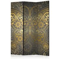 biombo - golden butterfly 135x172 cm