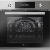 candy fcts886x wifi electric steam smart oven - stainless steel  black stainless steel