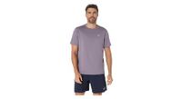maillot de manga corta asics core violet para hombre