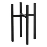 soporte para plantas ascot negro  h495xb34xl34cm