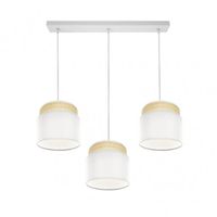 fabrilamp lampara lineal blanconatural mmodelo kandy 3 luces regulable