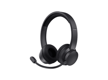 Auriculares inalámbricos - Trust Ayda, Supraaurales, Diadema, Con micrófono, Bluetooth, Negro