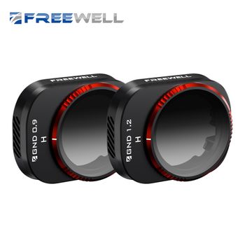 Freewell-gradiente de borde suave GND0.9, paquete de filtros de GND1.2-2, Compatible con Mini 4 Pro-Enhance, fotografía de paisaje