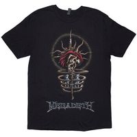 megadeth camiseta youthanasia 1995 north american tour para hombre