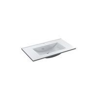 lavabo de resina rectangular 45 cm pmma 80x45 cm