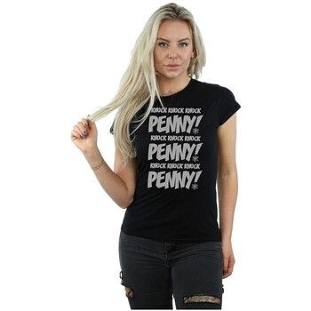 The Big Bang Theory Camiseta Knock Knock Penny para mujer