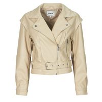only cazadora de cuero onlraven para mujer