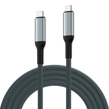 Cable USB4 Ewent EC1071 1 m USB-C a USB-C 40 Gbit/s Negro