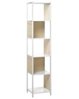 estanteria de 5 niveles  165 cm blanco